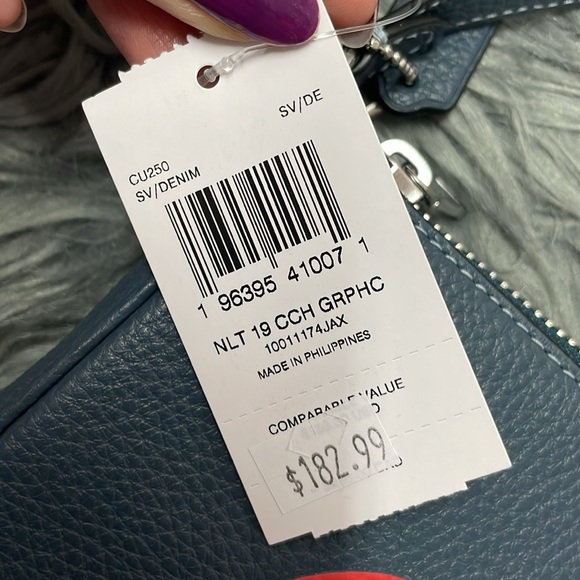NWT Coach ‘Nolita’ Graphic 19 Shoulder Bag - Picture 5 of 11